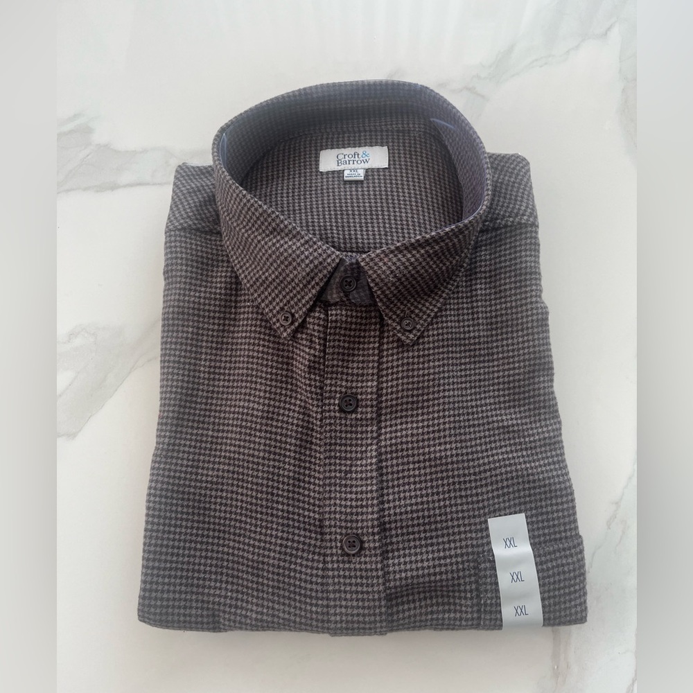 Men’s Croft & Barrow Extra Soft Flannel - Size XXL